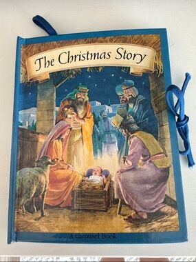 A Carousel Book The Christmas Story Hardcover Book